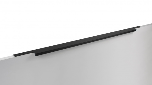 Ручка торцевая RT809BL RAY 2.0, модуль 800мм, ЧЕРНЫЙ МАТОВЫЙ